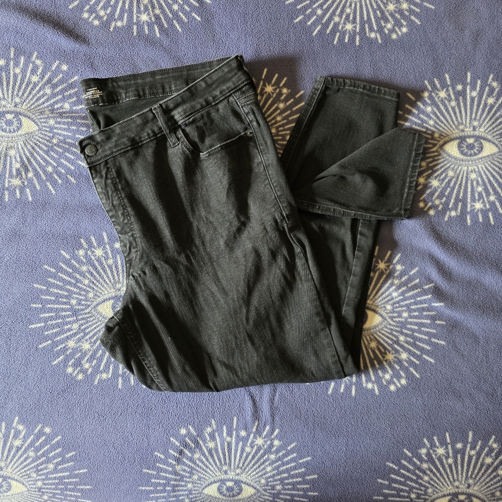 Black Denim Jeans
